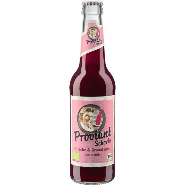 Proviant Schorle Kirsche & Granatapfel 24x 0,33l Mehrweg