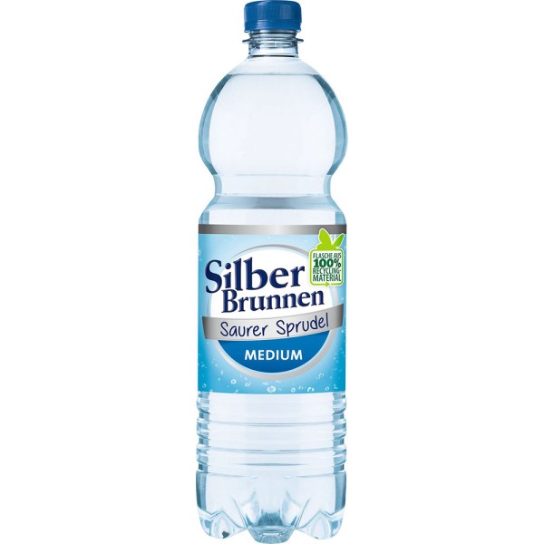 Silberbrunnen Medium 9x 1l Einweg