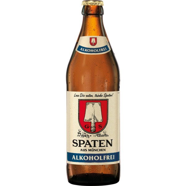 Spaten Hell Alkoholfrei 20x 0,5 Liter Mehrweg