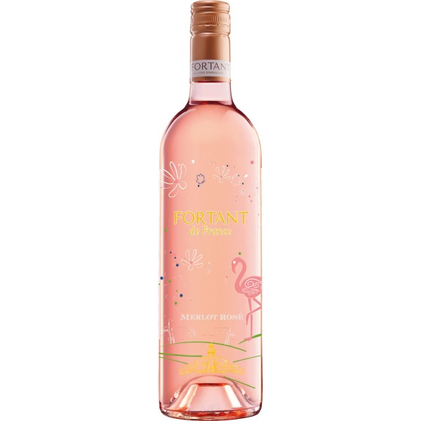 Fortant de France Merlot Rosé Pays d'Oc IGP 2023