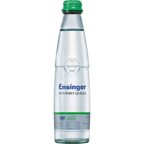 Ensinger Gourmet BIO Still 24x 0,25l Mehrweg