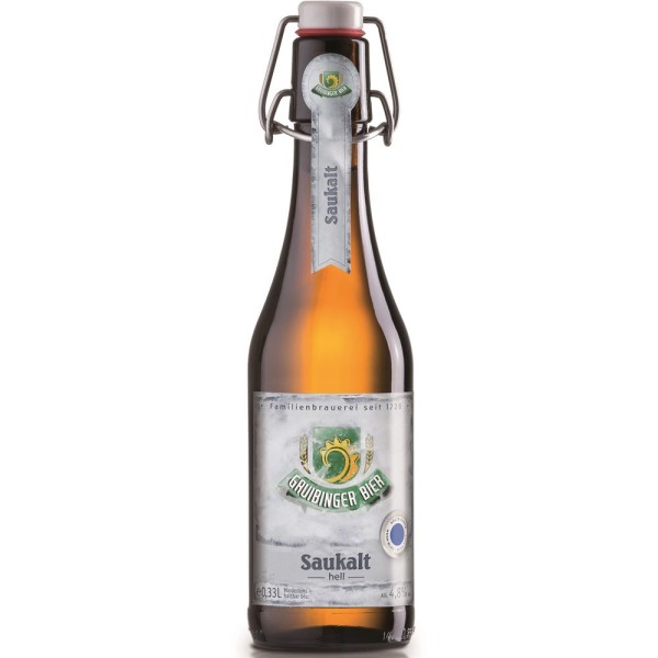 Gruibinger Saukalt Bügel 20x 0,33l Mehrweg