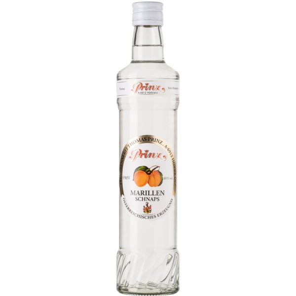 Prinz Marillen Schnaps 40% 0,5l