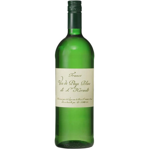Vin de Pays de l´Herault Blanc 6x 1l