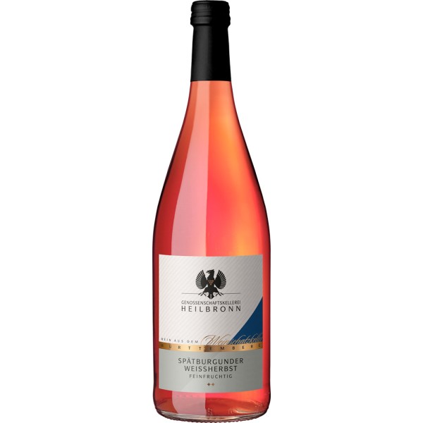 Genossenschaftskellerei Heilbronn Spätburgunder Weißherbst 12x 1 Liter