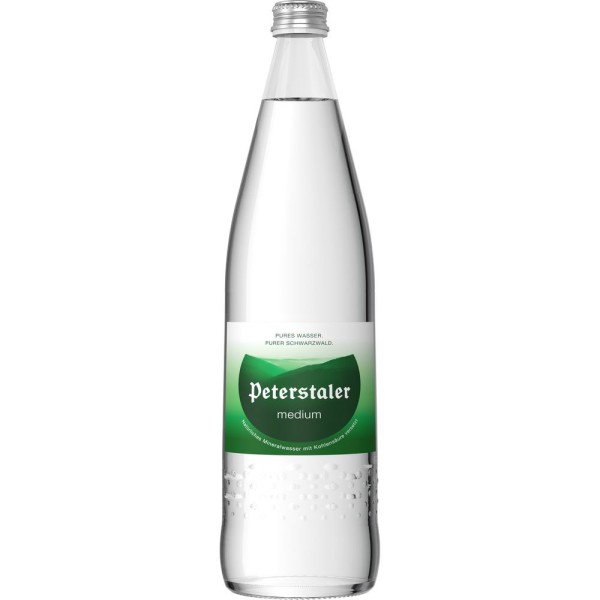 Peterstaler Medium Glas 6x 1l Mehrweg