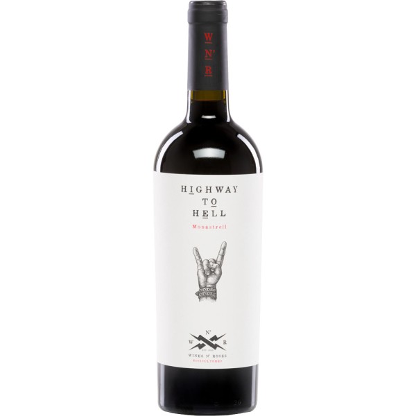 Wines N' Roses Highway To Hell Tinto Monastrell 2023