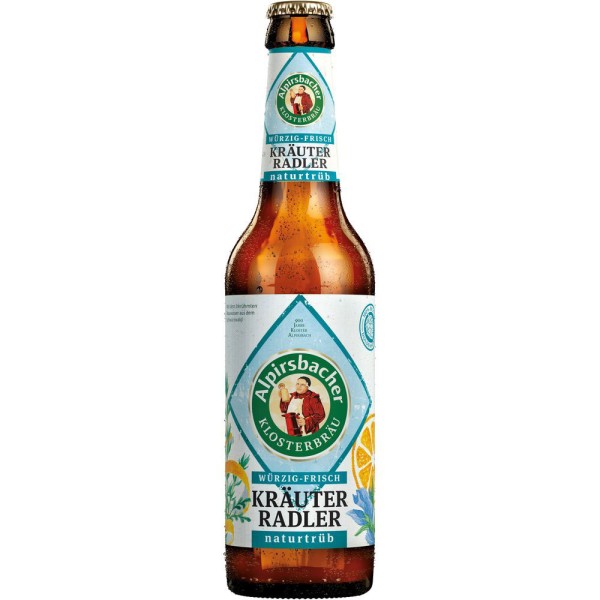 Alpirsbacher Kräuter Radler naturtrüb 24x 0,33l Mehrweg