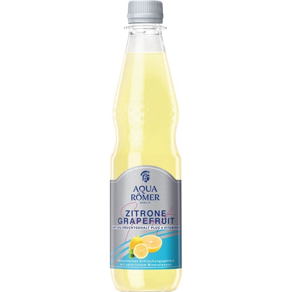 Aqua Römer ISO-SPORT Zitrone-Grapefruit PET 12x 0,5l Mehrweg