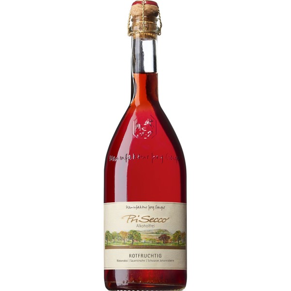 Jörg Geiger Prisecco Rotfruchtig alkoholfrei 0,75l
