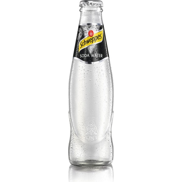 Schweppes Soda Water 24x 0,2l Mehrweg