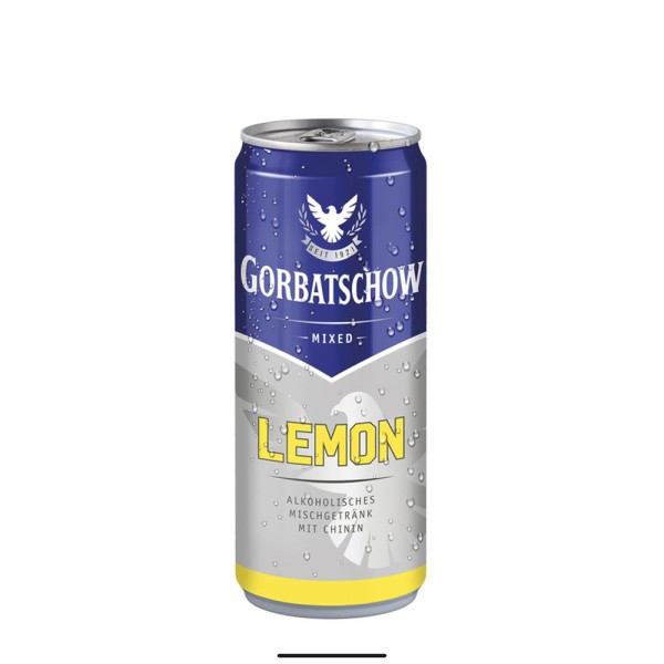 Gorbatschow & Lemon Dose 10% 0,33l