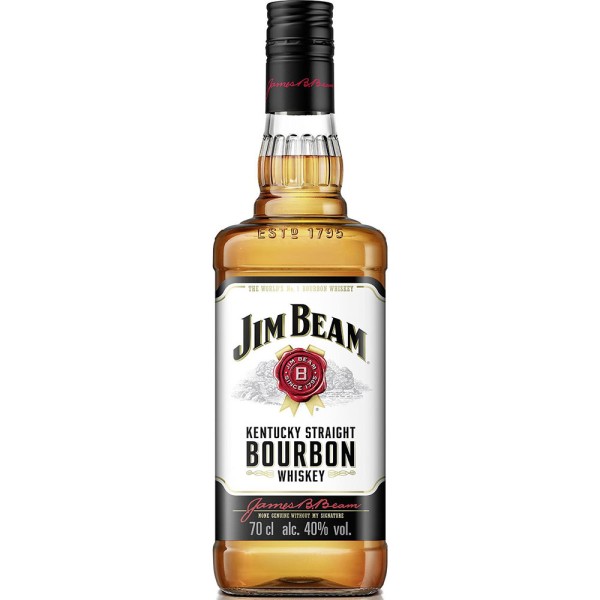 Jim Beam White Bourbon Whiskey 40% 0,7l