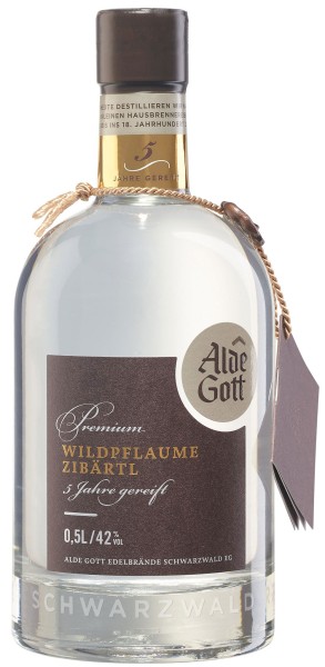 Alde Gott Wildpflaume Zibärtl 42% 0,5l
