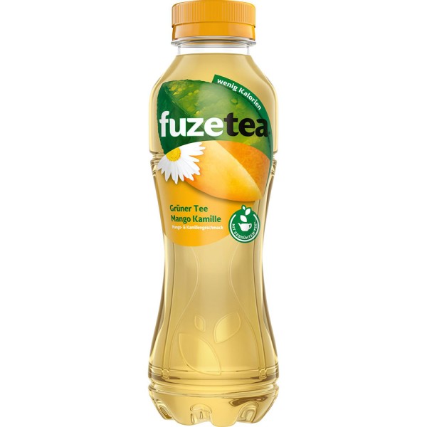 Fuze Tea Grüner Tee Mango Kamille Eistee 12x 0,4l Einweg