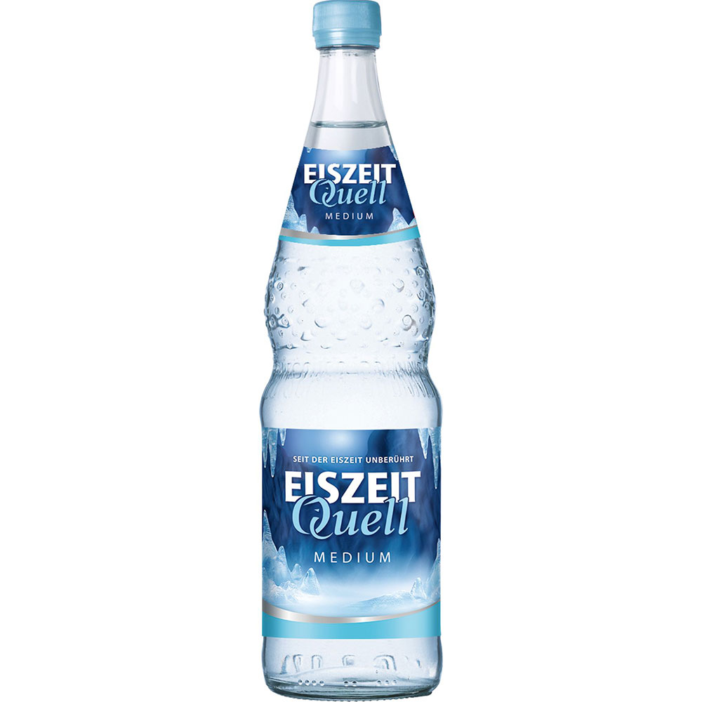 EiszeitQuell MEDIUM Mineralwasser 12x0,7l PET