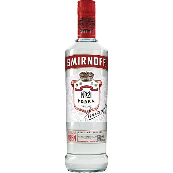 Smirnoff Wodka Red 37,5% 0,7l
