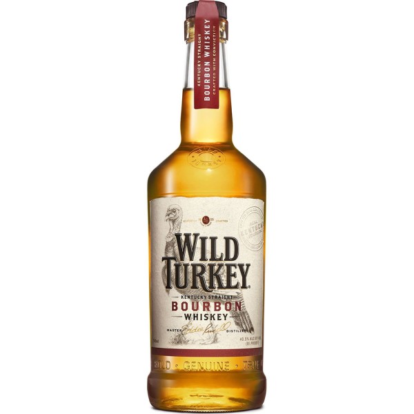 Wild Turkey 81 Proof Bourbon Whiskey 40,5% 0,7l