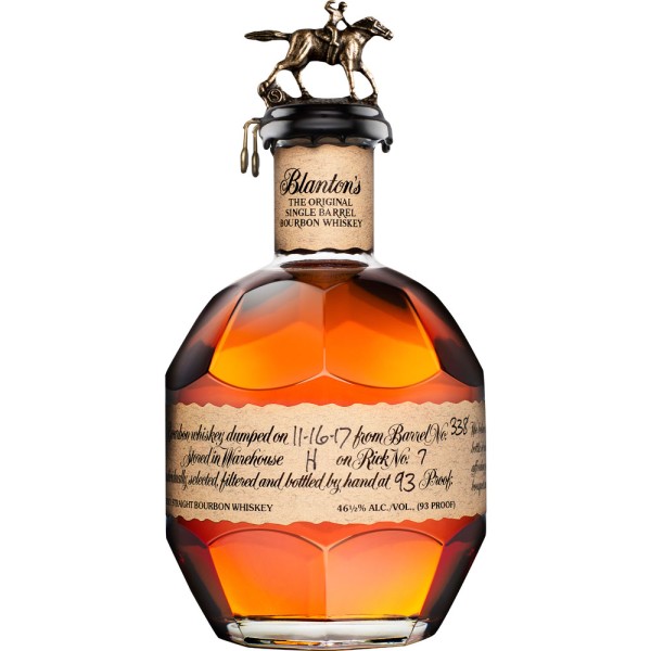 Blanton's Original Single Barrel Bourbon Whiskey 46,5% 0,7 Liter