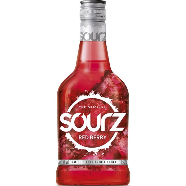 Sourz Red Berry Rote Beerenlikör 15% 0,7l