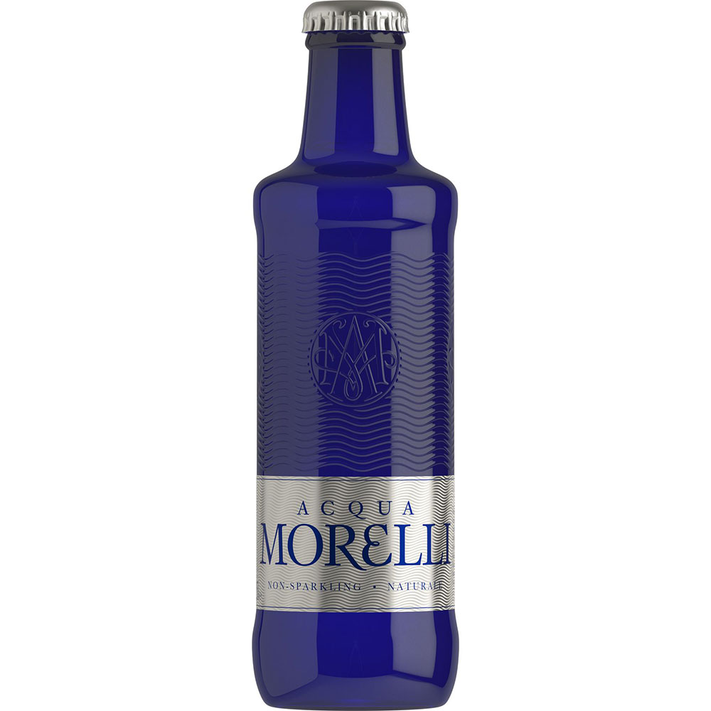 Acqua Morelli Naturale Mineralwasser 0,25 L Glasflasche