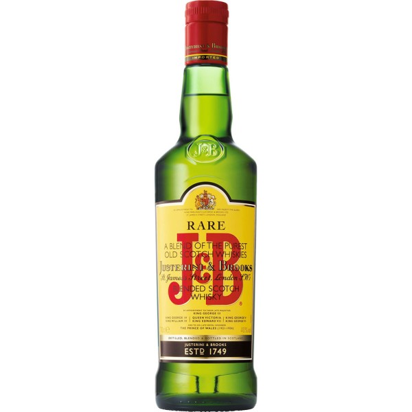 J&B Rare Blended Scotch Whisky 40% 0,7l