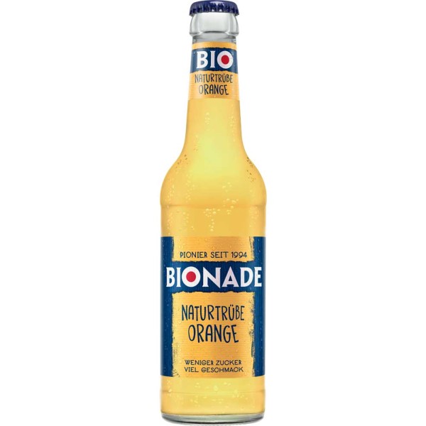 Bionade Naturtrübe Orange BIO 12x 0,33l Mehrweg