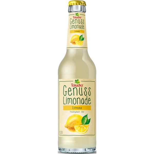 Teinacher Genuss-Limo Zitrone 12x 0,33l Mehrweg