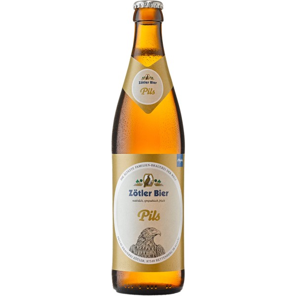 Zötler Pils 20x 0,5 Liter Mehrweg