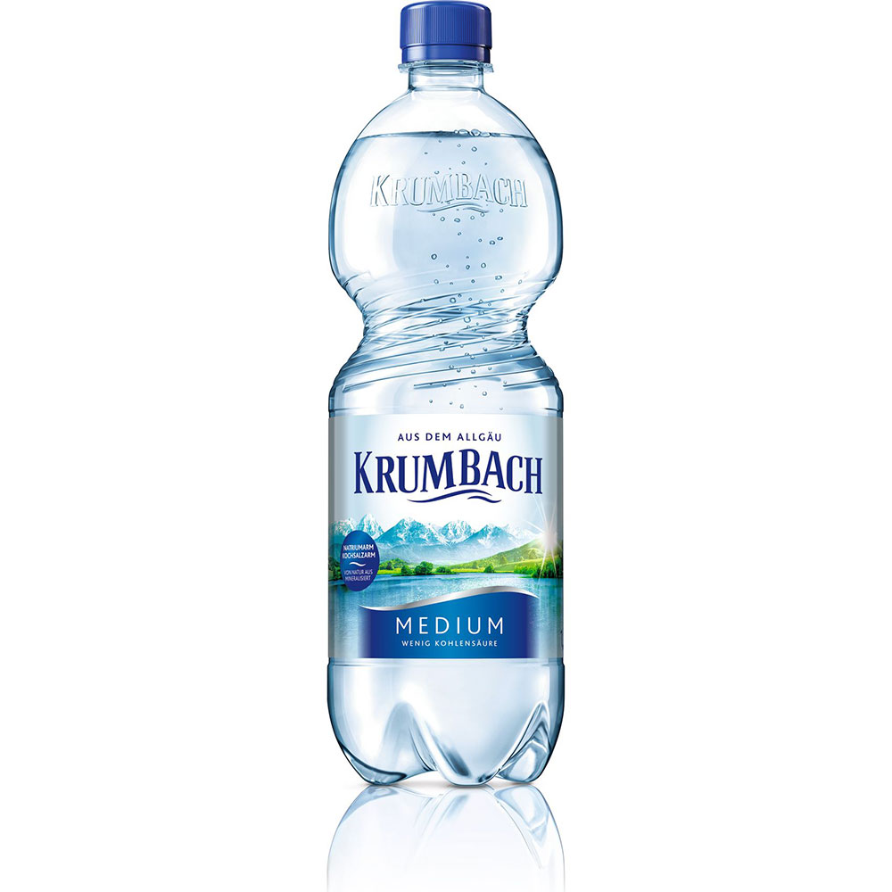 Krumbach Medium Mineralwasser 9x1,0l PET