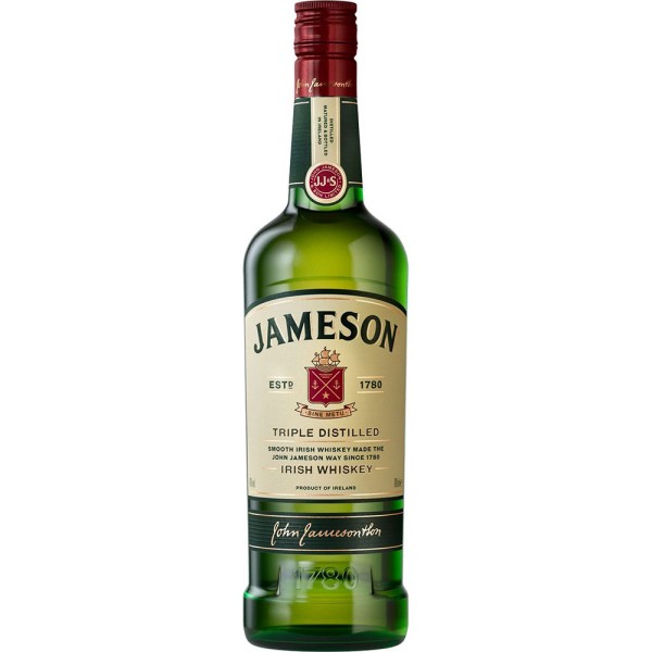 John Jameson Irish Whiskey 40% 0,7l