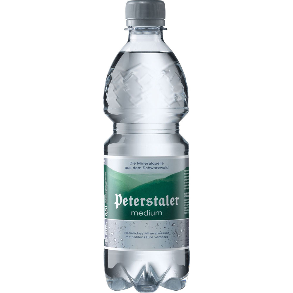 Peterstaler Mineralwasser Medium 20x0,5l PET