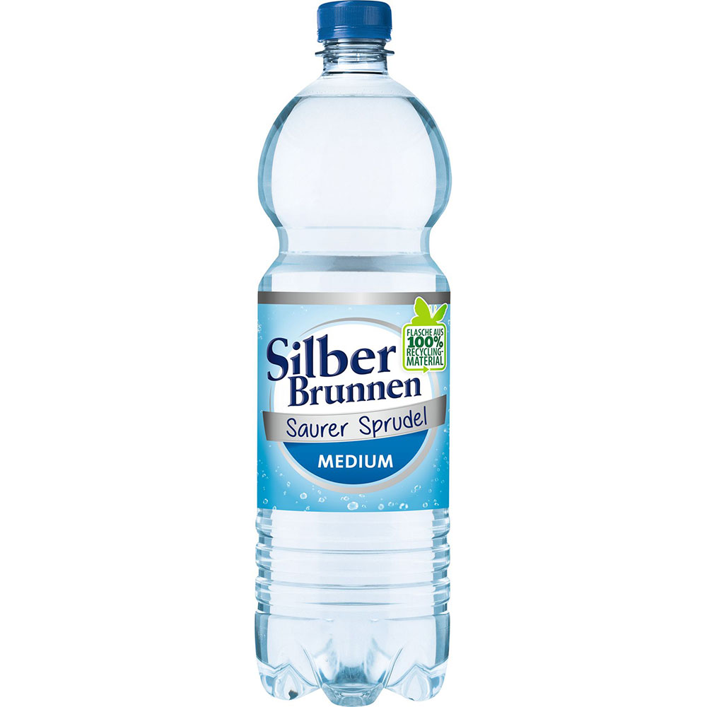 Silberbrunnen MEDIUM Mineralwasser 9x1,0l PET