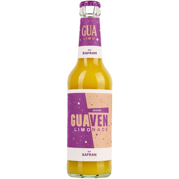 GUA Guave-Safran Limo BIO & VEGAN 24x 0,33l Mehrweg