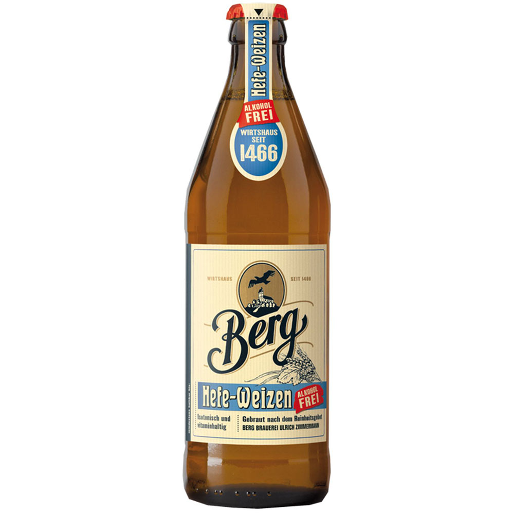 Brauerei Berg Hefeweizen Alkoholfrei 20x0,5l