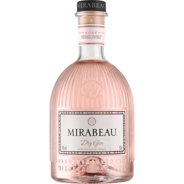 Mirabeau Dry Rosé Dry Gin 43% 0,7l
