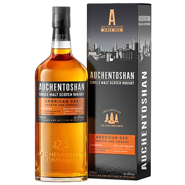 Auchentoshan American Oak Single Malt Scotch Whisky 40% 0,7l