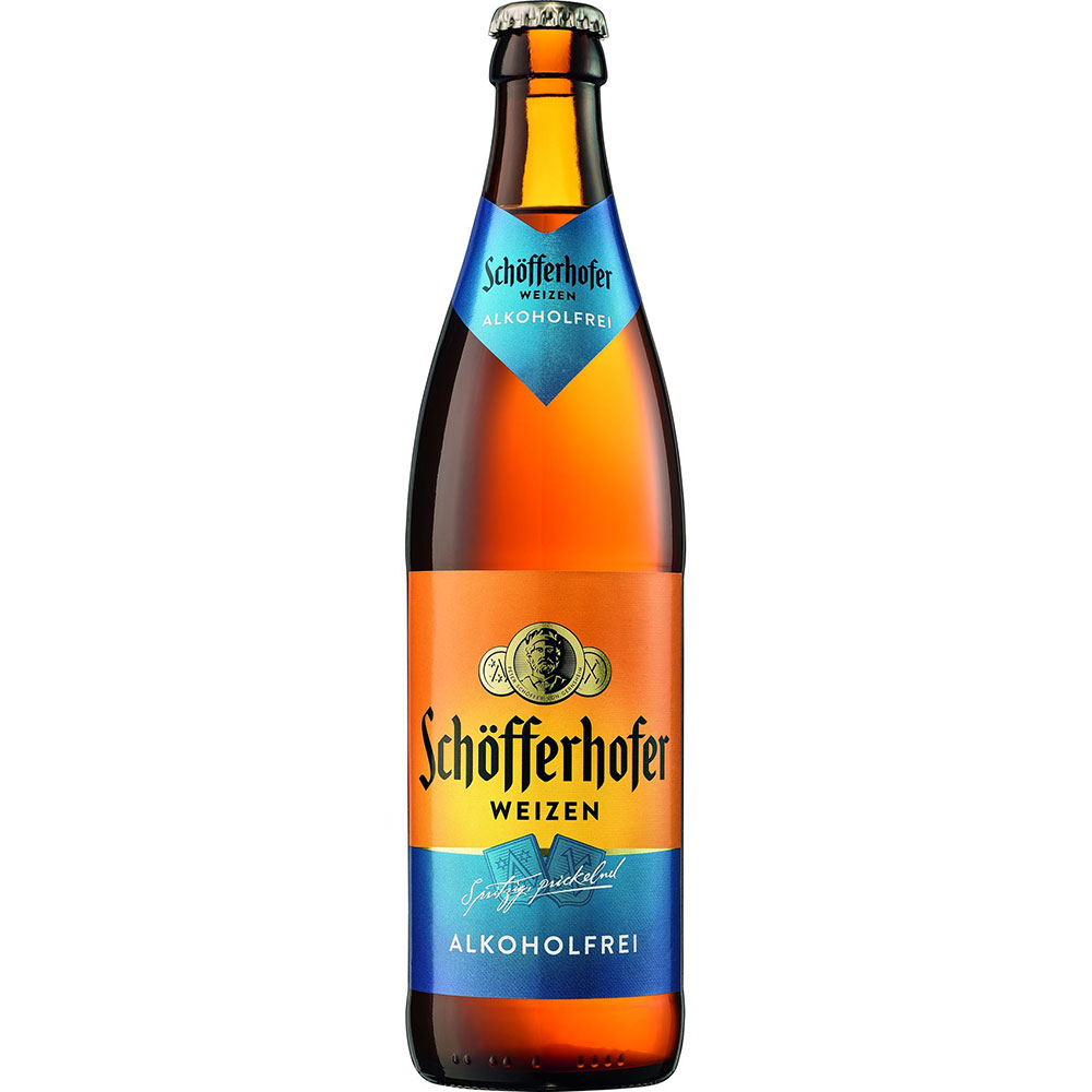 Schöfferhofer Weizen 0,0% Alkoholfrei 0,5l