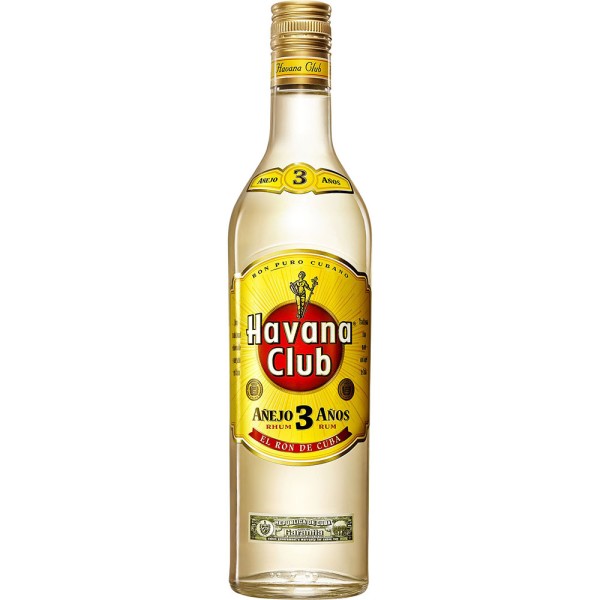 Havana Club Anejo 3 Jahre Rum 40% 1l