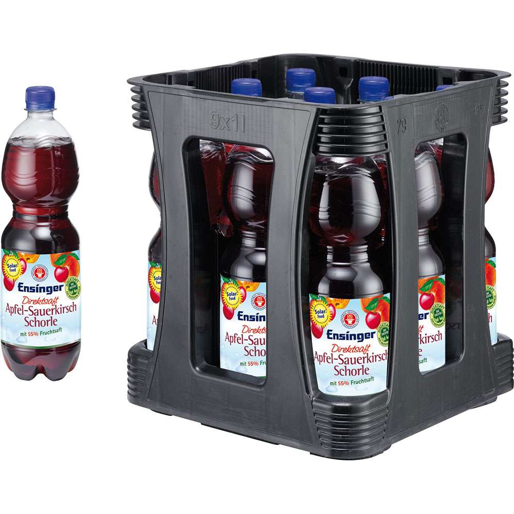 Ensinger Direkt Apfel Kirsch Schorle PET 9x 1l online kaufen