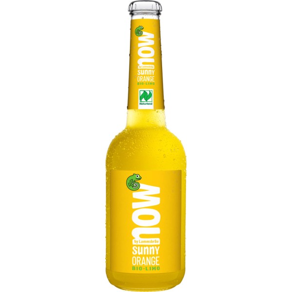 NOW Sunny Orange BIO Limonade 10x 0,33 Liter Mehrweg