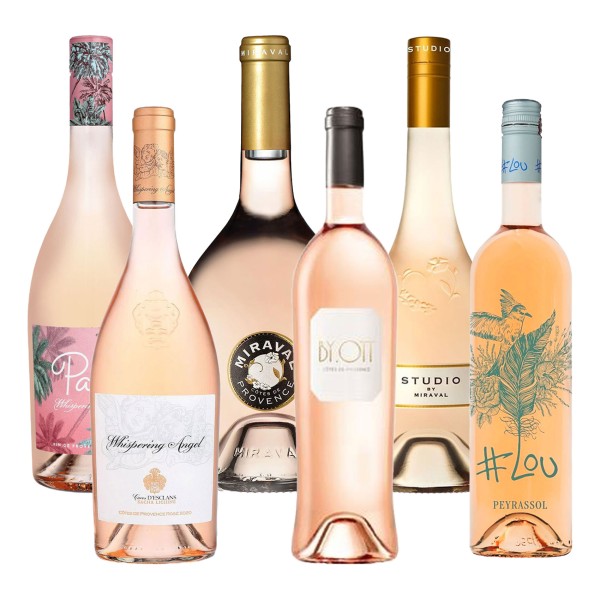 6er Wein-Probierpaket "Frische, fruchtige Rosé aus der Provence"