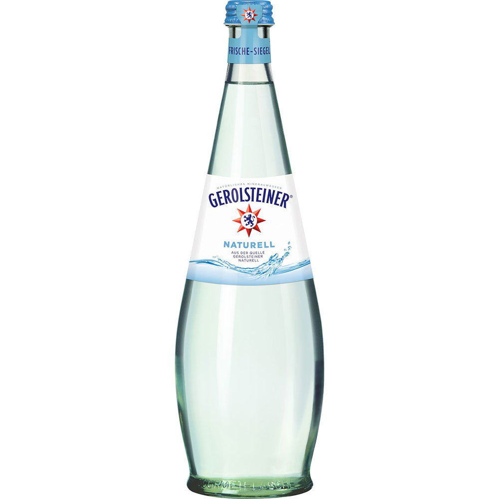 Gerolsteiner Mineralwasser Naturell Gourmet 0,75l