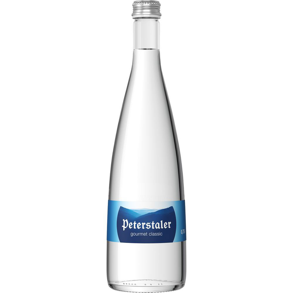Peterstaler Mineralwasser Gourmet Classic 12x0,75l Glas
