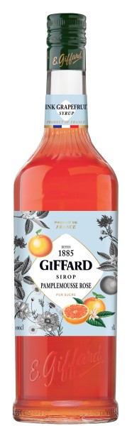 Giffard Pink Grapefruit Sirup Pamplemousse Rose 1l