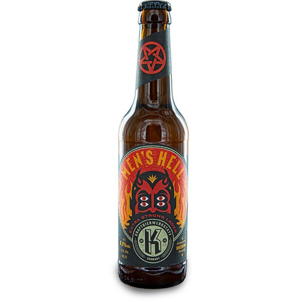 Men's Hell Extra Strong Lager 24x 0,33l Mehrweg