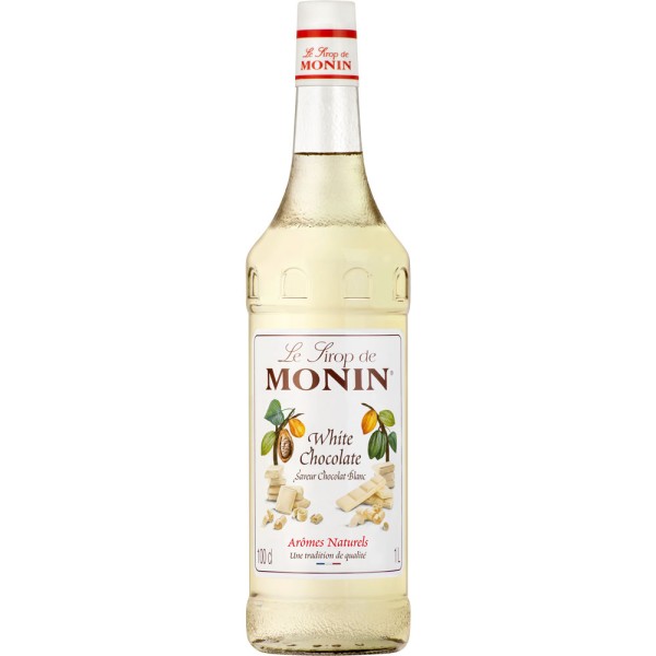 Monin Weiße Schokolade Sirup 1 Liter