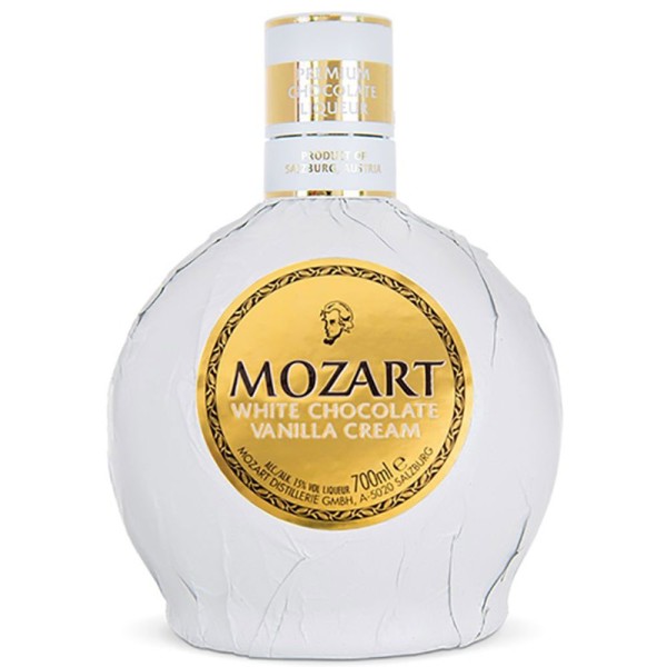 Mozart Chocolate White Vanilla Cream 15% 0,5l