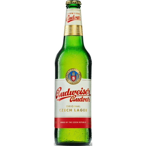 Budweiser Budvar Original Czech Lager 20x 0,5 Liter Mehrweg