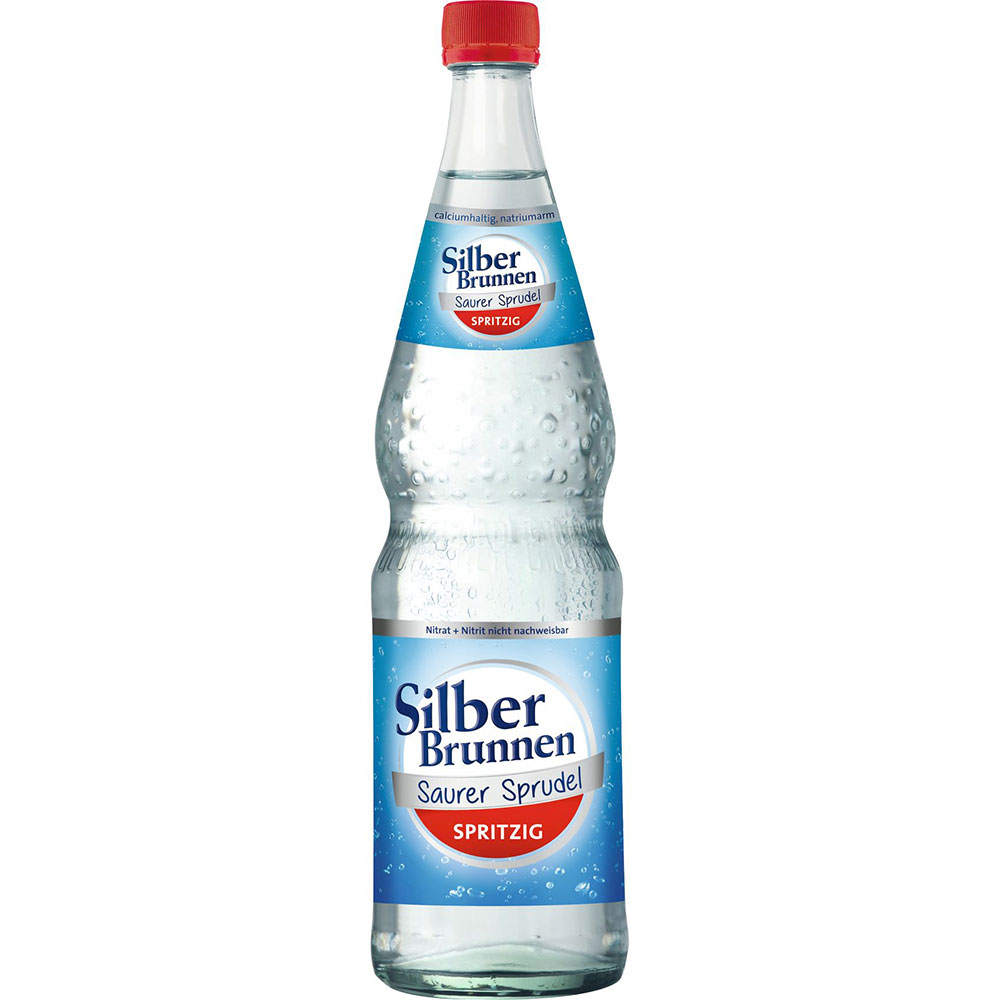 Silberbrunnen SPRITZIG Mineralwasser 12x0,7l